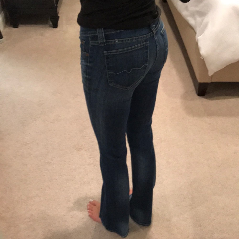 Red Engine flare jean size 28 Style FLAME - Picture 5 of 6